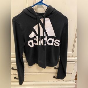 Women’s adidas cropped hoodie, size small